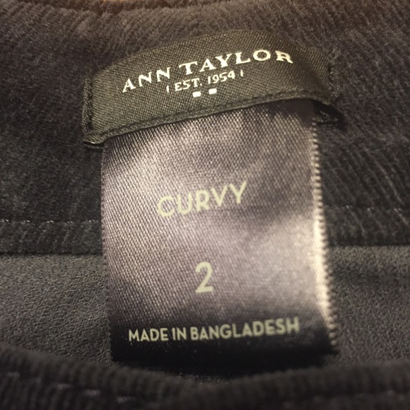 Velvet Ann Taylor Black pants size 2 - Picture 5 of 5